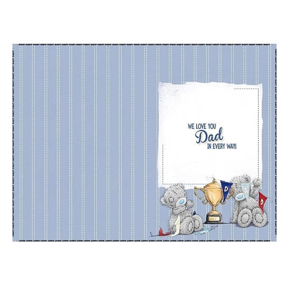 From Both Of Us Me to You Bear Fathers Day Card Extra Image 1